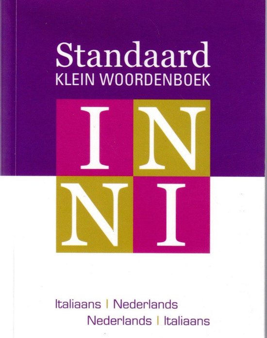 Standaard klein woordenboek Italiaans-Nederlands, Nederlands-Italiaans