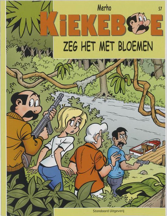 De Kiekeboes 57 - Zeg het met bloemen