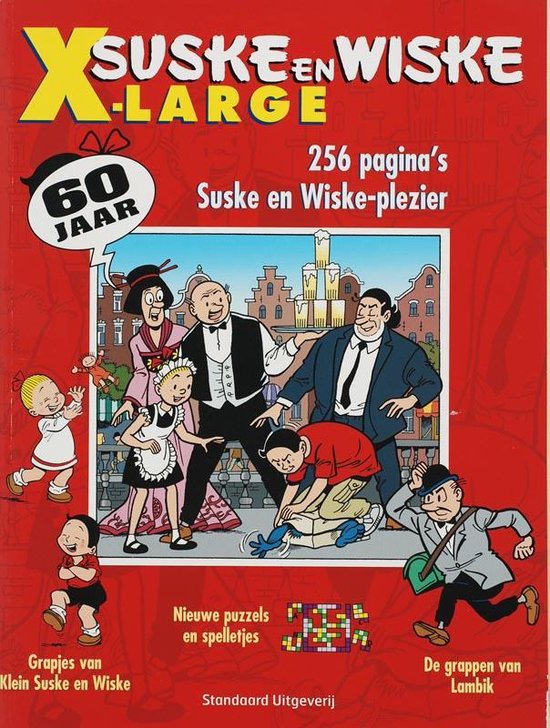 Suske en Wiske - X-large vakantieboek (256 pagina's strips/puzzels/spelletjes)