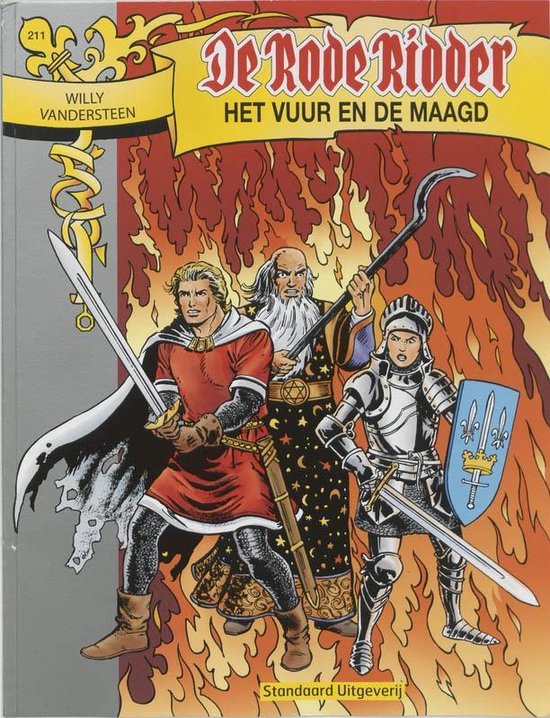 De Rode Ridder 211 -   Het vuur en de maagd