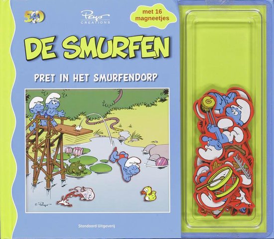 De Smurfen pret in het smurfendorp