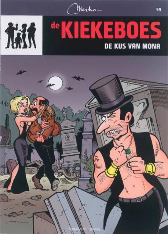 De Kiekeboes 059 -   De Kiekeboes De kus van mona