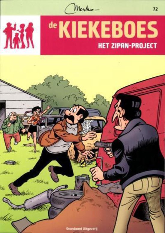 De Kiekeboes 072 - Het Zipan-project