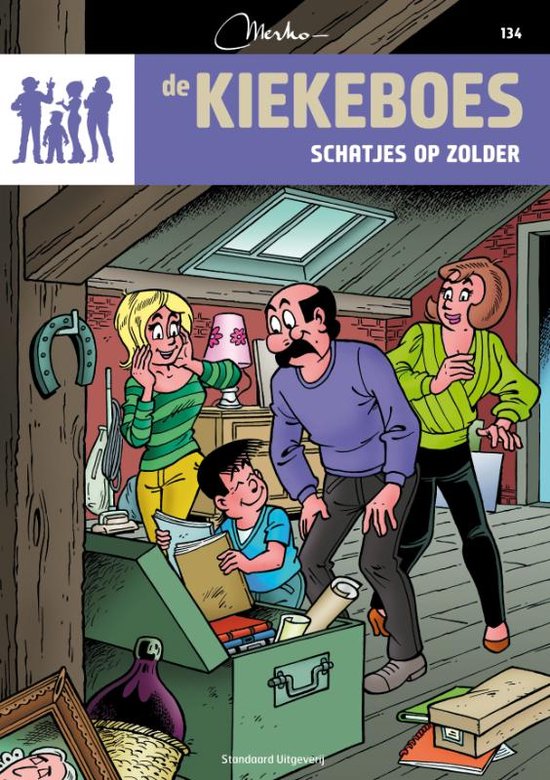 De Kiekeboes 134 -   Schatjes op zolder