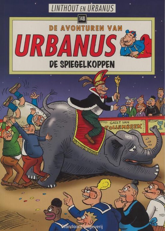 Urbanus 148 -   In de spiegelkoppen