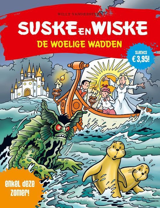 Suske en Wiske no 190 - De woelige wadden (uit de serie 8 avonturen op exotische plekken)