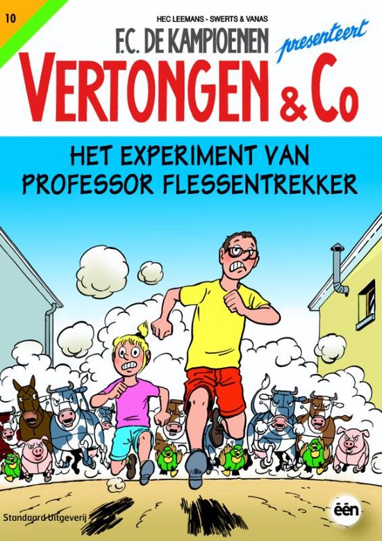 Vertongen & Co 10 -   Het experiment van professor Flessentrekker