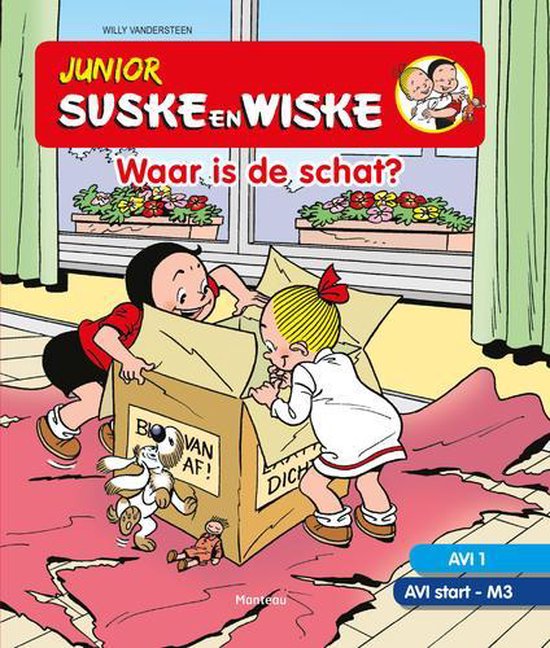 Junior Suske en Wiske - AVI 1 Waar is de schat?