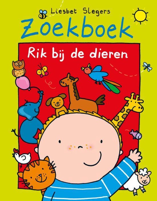 Rik - Zoekboek Rik bij de dieren