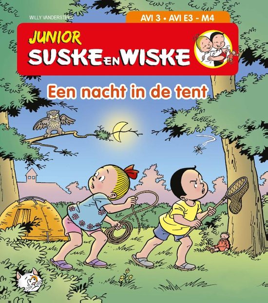 Junior Suske en Wiske  -   Een nacht in de tent