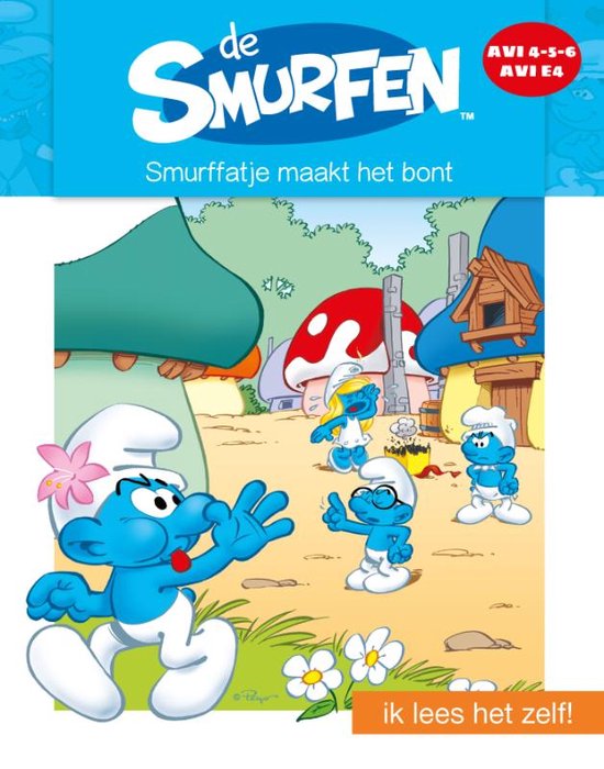 De Smurfen - Ik lees het zelf - Smurffatje maakt het bont