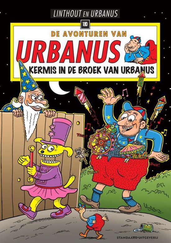 Urbanus 180 -   Kermis in de broek van Urbanus