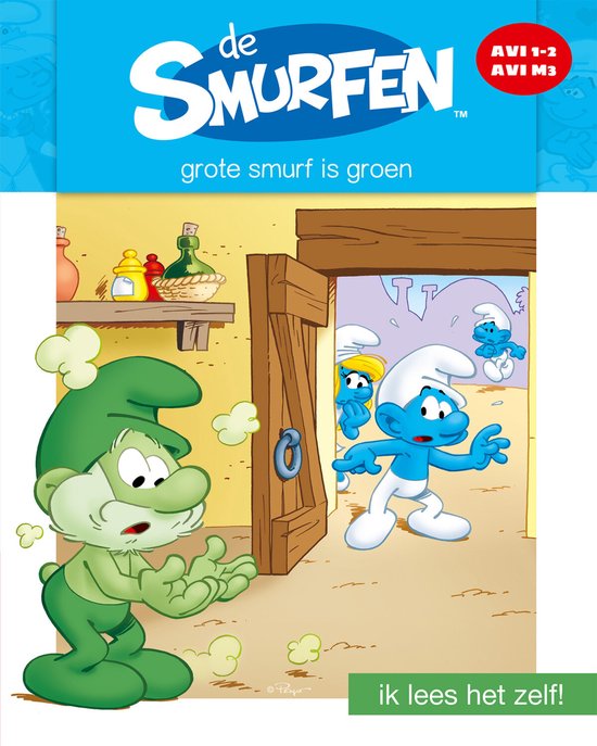 De Smurfen  -   Grote Smurf is groen