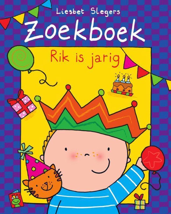 Rik - Zoekboek Rik is jarig