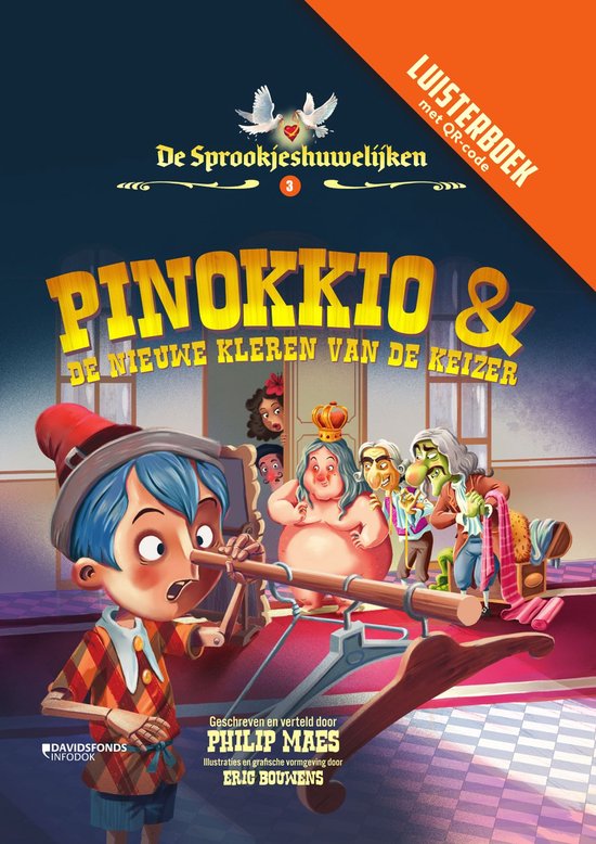 De Sprookjeshuwelijken 3 - Pinokkio en de nieuwe kleren van de keizer