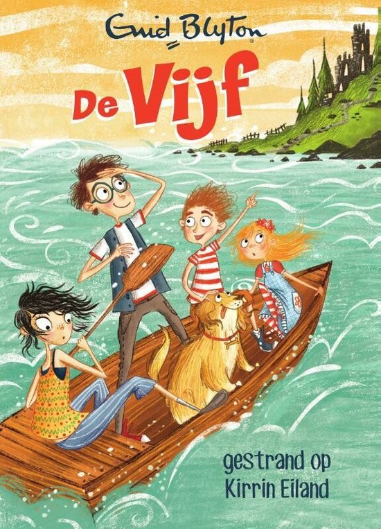 De Vijf 1 - De Vijf gestrand op Kirrin Eiland