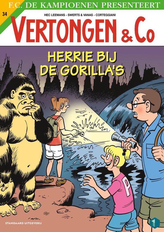 Vertongen en C° 34 - Herrie bij de gorilla's