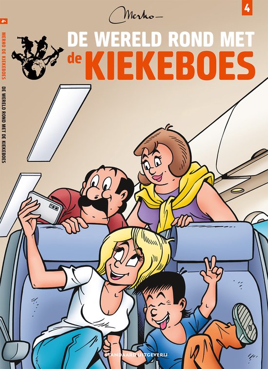 de Kiekeboes 4 -   De wereld rond met de Kiekeboes