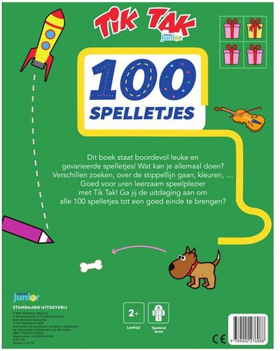 Tik Tak 1 - 100 spelletjes