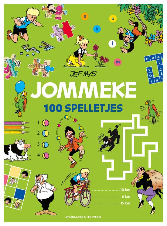 Jommeke spelboek 1 - Jommeke 100 spelletjes 2023