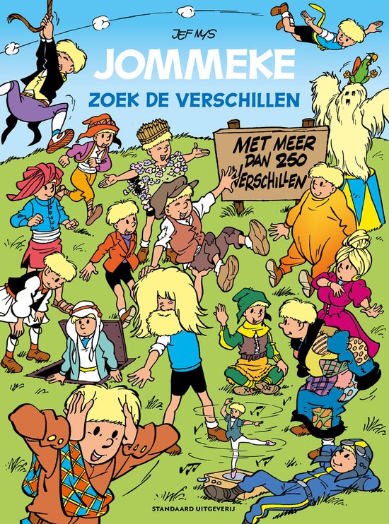 Jommeke spelboek 1 - Jommeke Zoek de verschillen