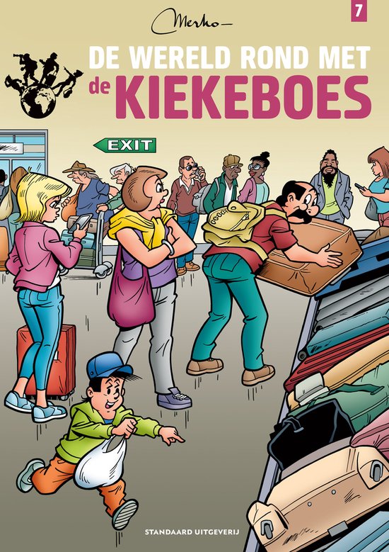 de Kiekeboes 7 - De wereld rond met de Kiekeboes