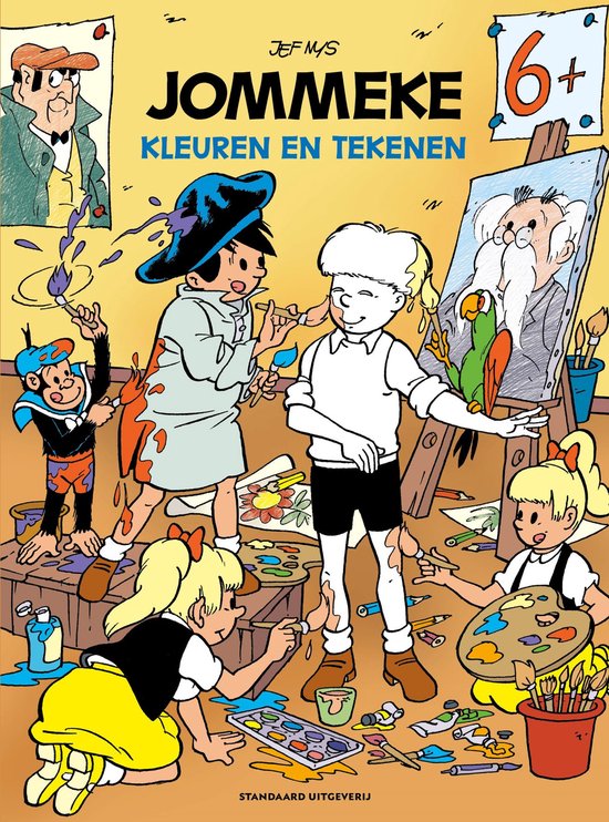 Jommeke spelboek 1 - Jommeke Kleuren en tekenen