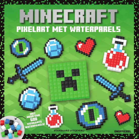 Minecraft 1 - Pixelart met waterparels