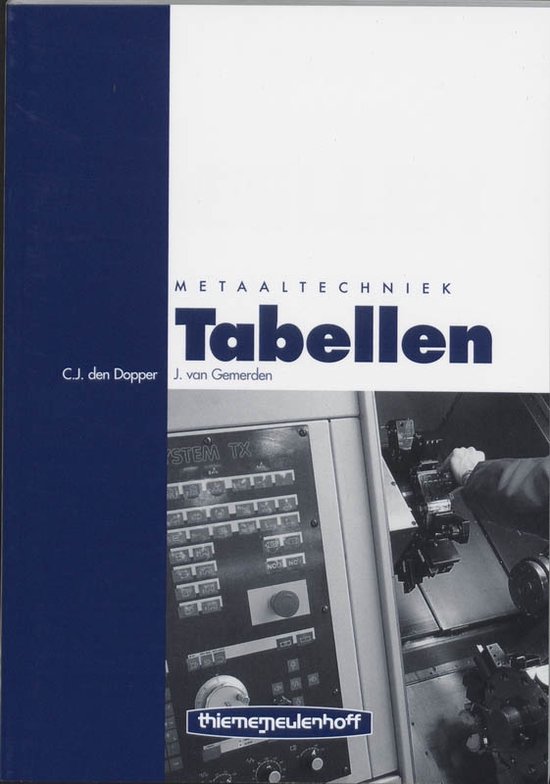 Tabellen metaaltechniek