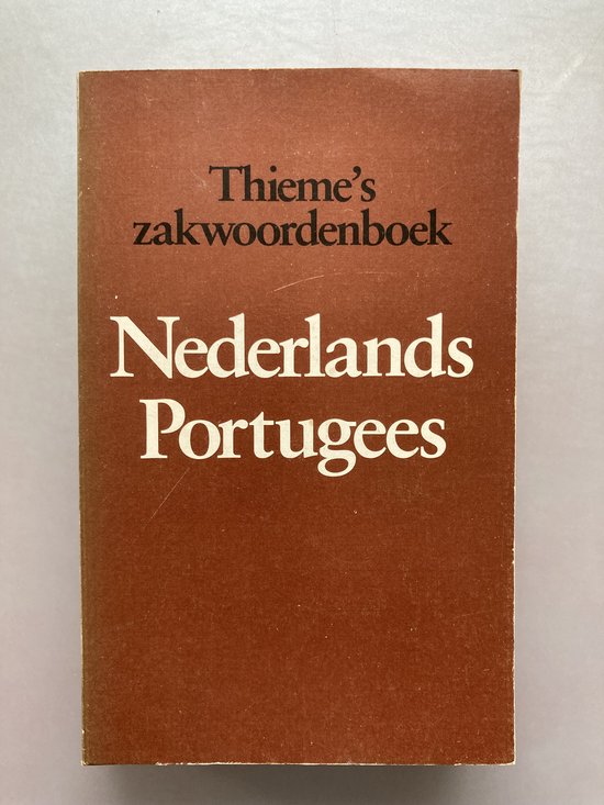 Thieme's zakwoordenboek ned-portugees