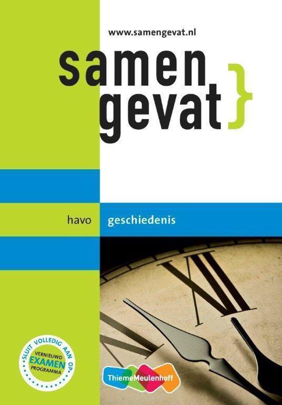 Samengevat - Geschiedenis Havo