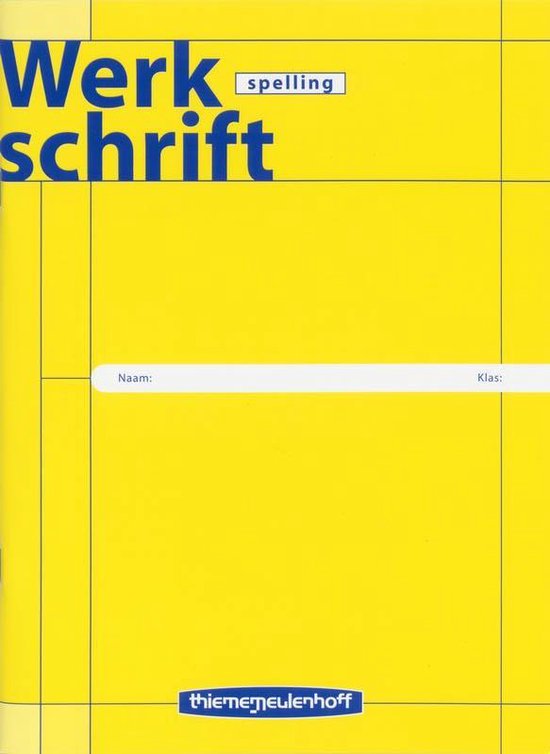 Werkschriften - Spelling