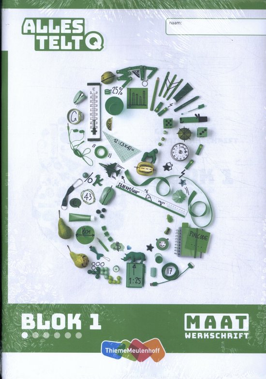 Alles telt Q Leerwerkschriften maat blok 1 t/m 3 groep 8