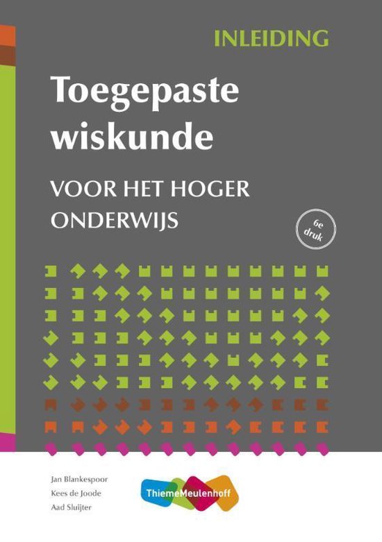 Toegepaste wiskunde voor het hoger onderwijs