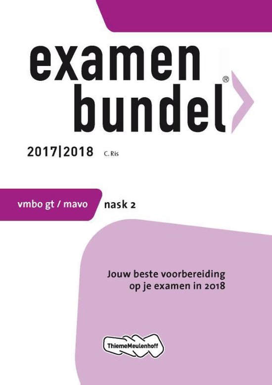 Examenbundel vmbo-gt/mavo NaSk2 2017/2018