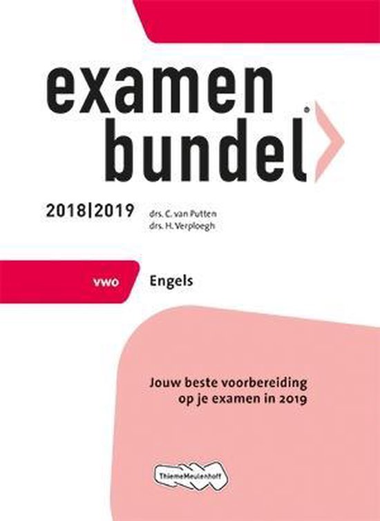 Examenbundel vwo Engels 2018/2019