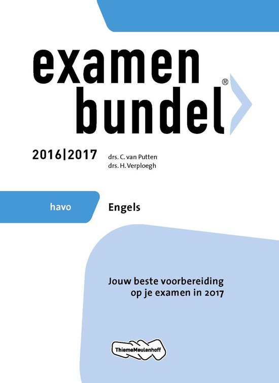 Examenbundel havo Engels 2016/2017