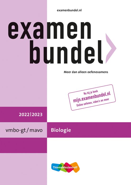 Examenbundel vmbo-gt/mavo Biologie 2022/2023