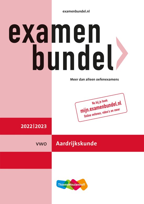 Examenbundel vwo Aardrijkskunde 2022/2023