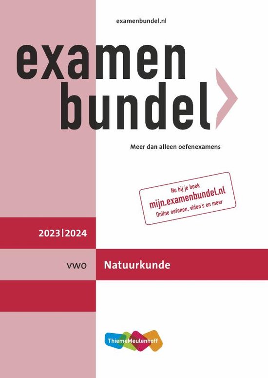 Examenbundel vwo Natuurkunde 2023/2024