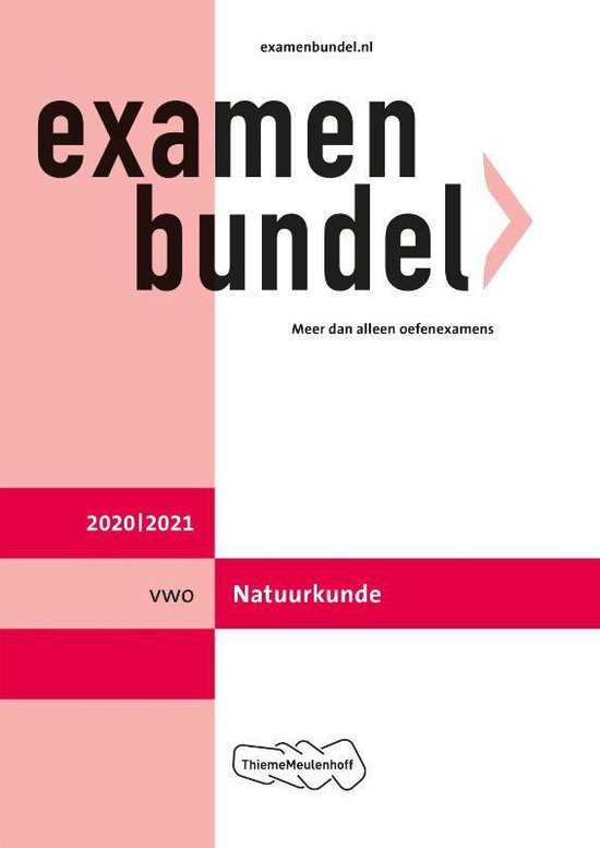 Examenbundel vwo Natuurkunde 2020/2021