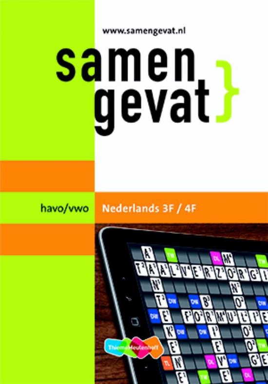 Samengevat Nederlands 3F/4F Havo/vwo