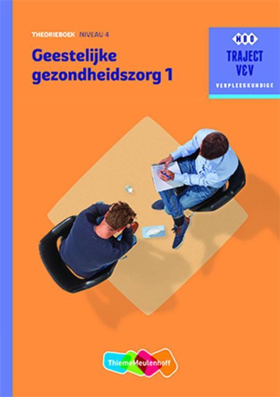 Traject V&V  - Geestelijke gezondheidszorg 1 niveau 4 Theorieboek