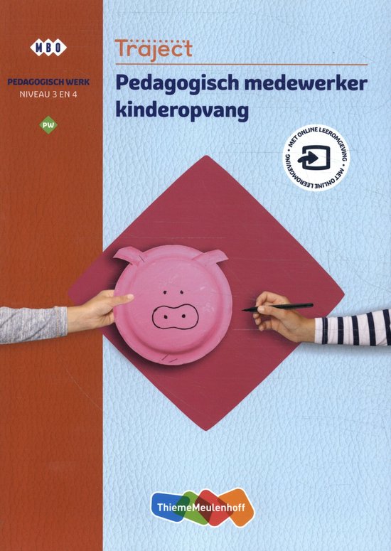 Traject Welzijn PW Pedagogisch medewerker kinderopvang niveau 4 boek en online 1 jaar (KD 2021)