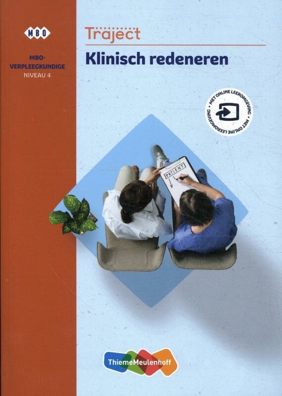 Traject Zorg Klinisch redeneren niveau 4 boek en online 1 jaar (KD 2020)