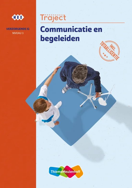 Traject Combipakket communicatie en begeleiden niv 3 boek en totaallicentie 1 jaar