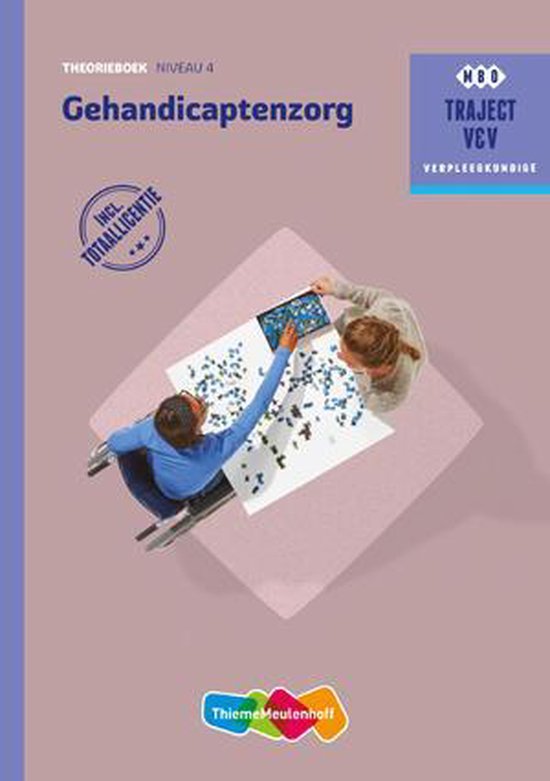 Traject Combipakket Gehandicaptenzorg niv 4 boek en totaallicentie 1 jaar