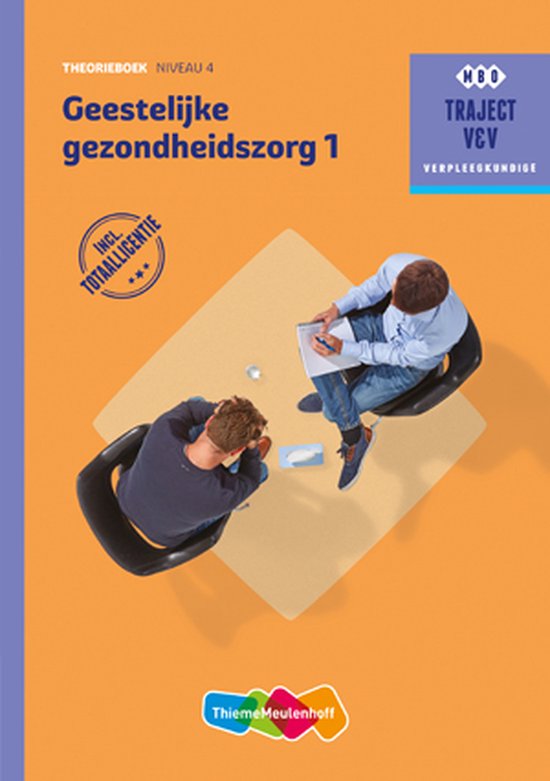 Traject Combipakket Geestelijke gezondheidszorg deel 1 niv 4 boek en totaallicentie 1 jaar