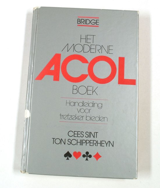 Moderne acol boek - bridge - Cees Sint, Ton Schipperheyn