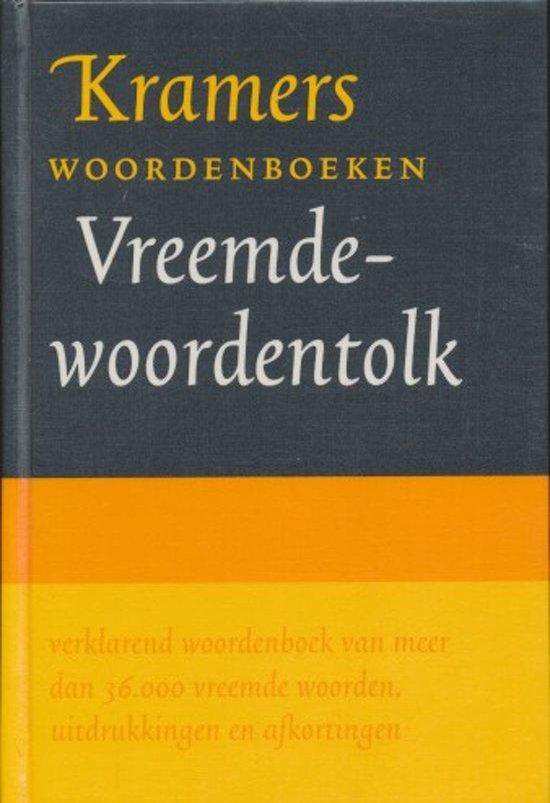 Kramer Vreemde Woordentolk Geb